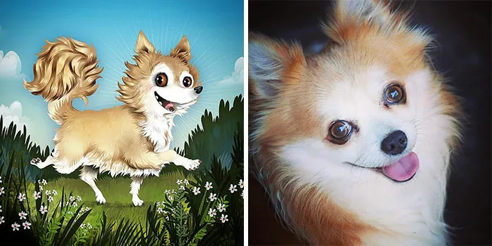 28 Times Pets Were Immortalized Exactly As Their Humans See Them, By Chris Beetow