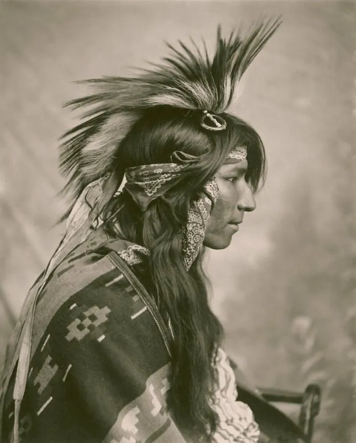 A Native American Indian, C. 1900