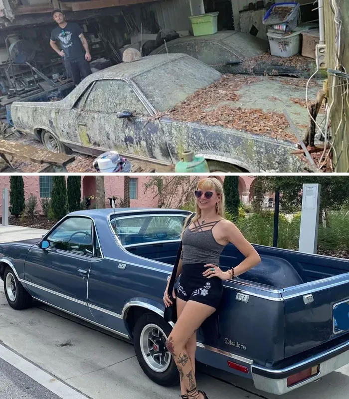 A Friend’s Aunt Gifted Me Her Deceased Fathers Car. “If You Think You Can Get It Running, You Can Have It”. Before vs. After