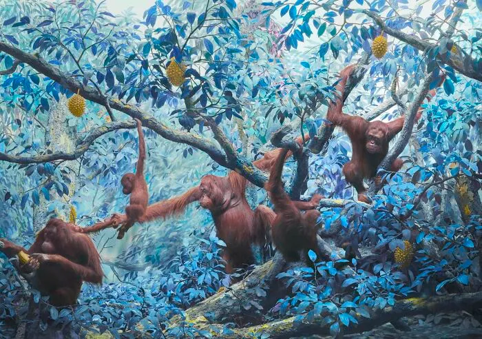 "Orangutans" From "Eremozoic", 2021