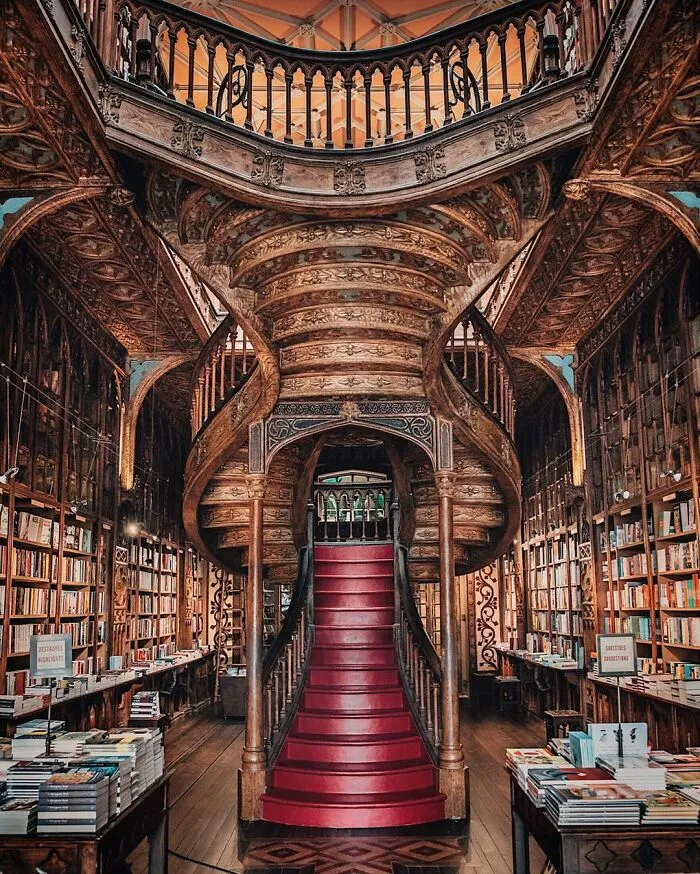 Livraria Lello, Porto, Portugal