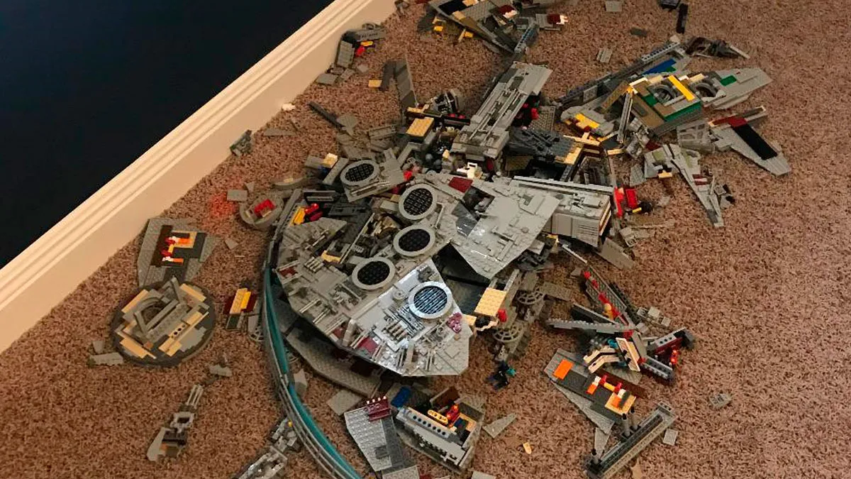 “Be A Real Man”: MIL Wrecks Man’s Lego Set To Prove A Point, Gets Herself Banned From The Home