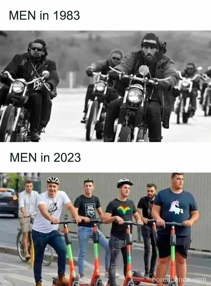 Real Men Don't Use Helmets