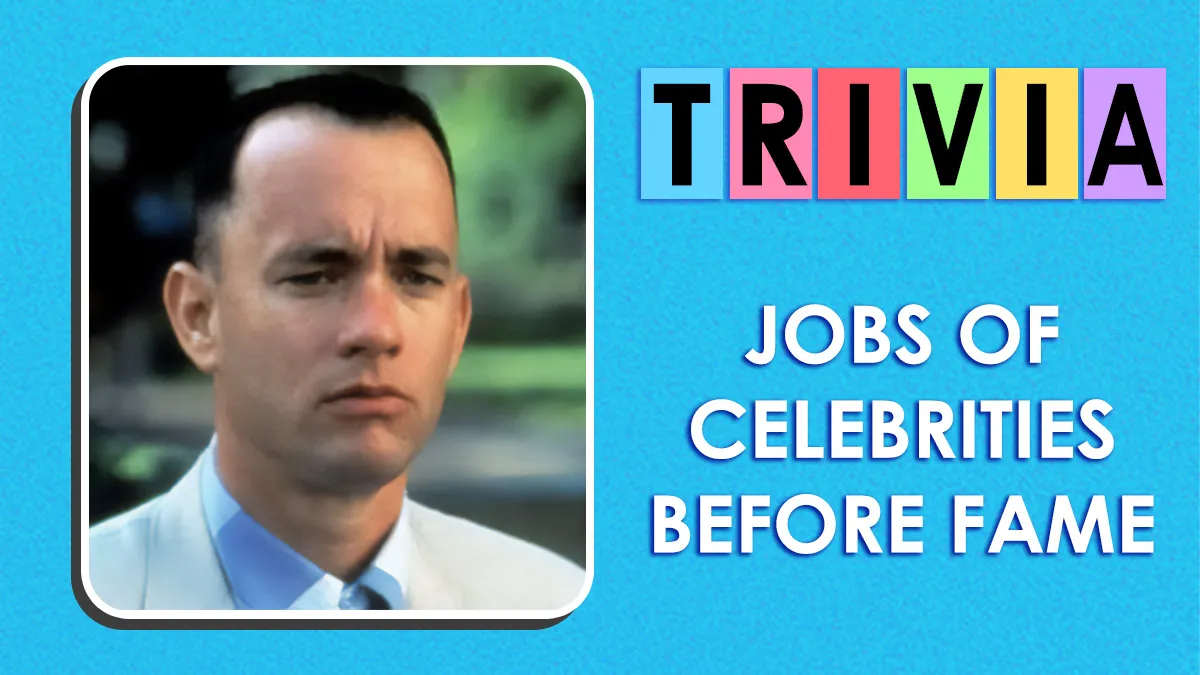 "They Were Just Like Us": Uncover 22 Jobs Celebs Had Before The Fame And Test Your Knowledge