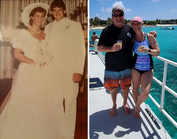 My Parents In 1984 vs. 2024, They Have Been Married For 41 Years!