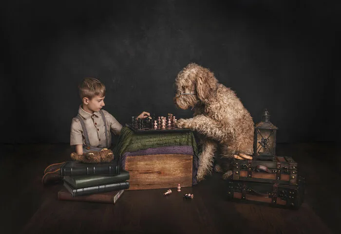 I Photographed 15 Tender Moments Between Children And Their Animal Friends