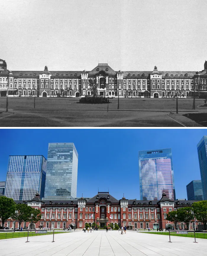 Estación de Tokio - 1914 vs. 2023