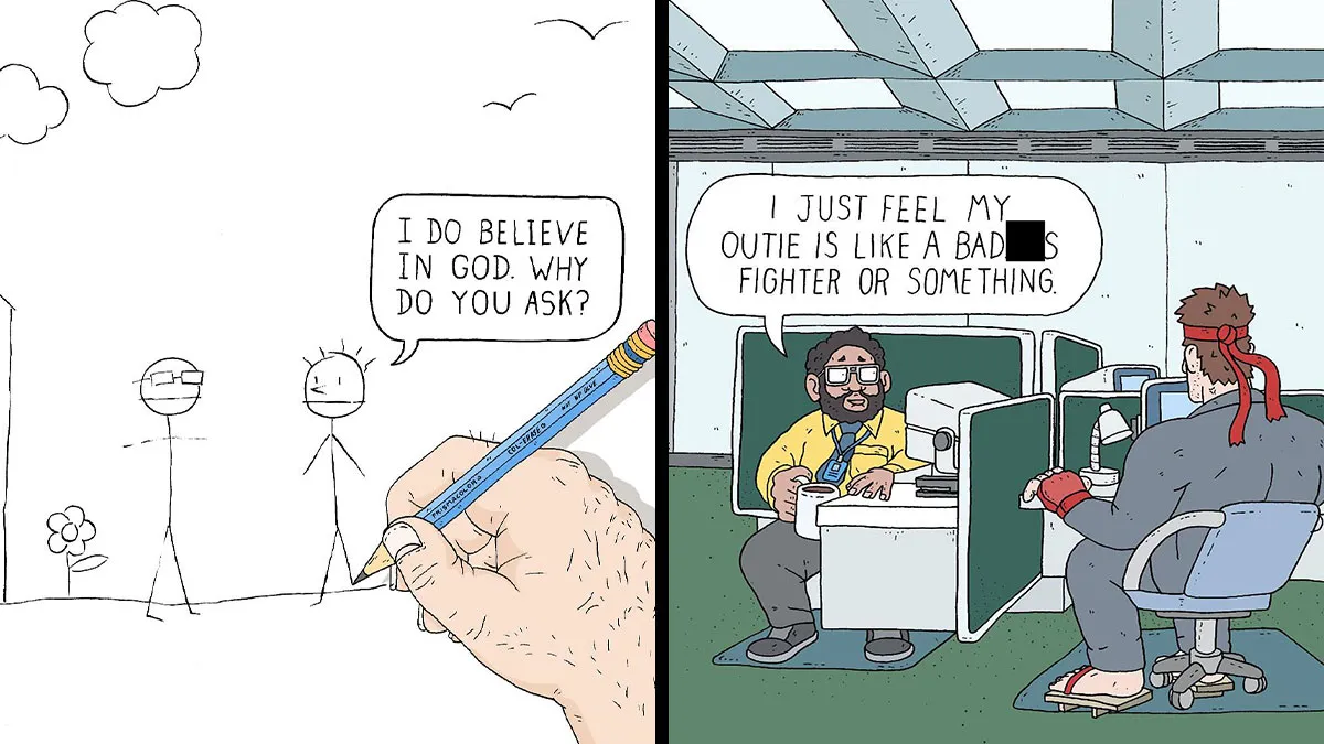 This Artist Makes Hilarious Comics Where Talking Bugs And Existential Dread Collide (35 Pics)