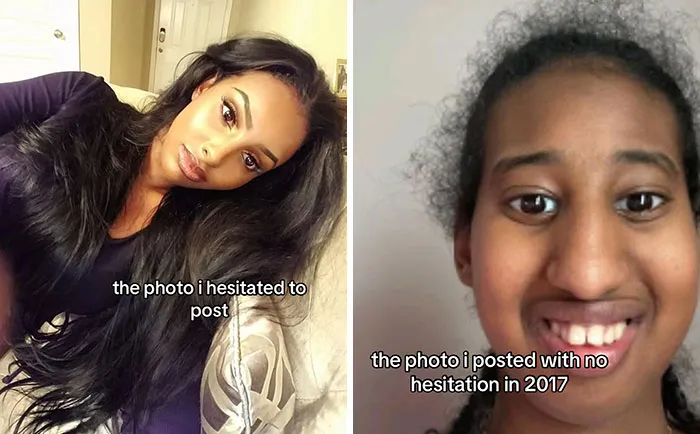 50 Hilarious Comparison Pics Of Normal Photos People Were Afraid To Post And Silly Ones They Did
