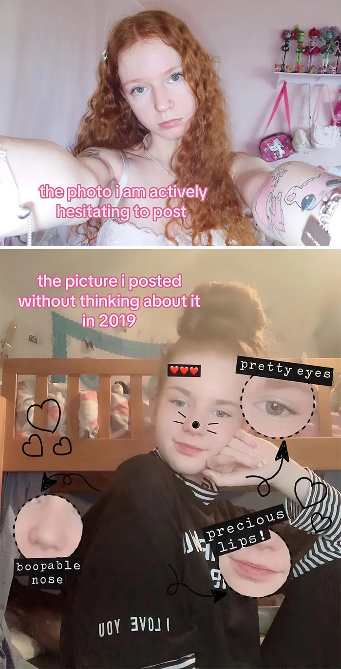 50 Hilarious Comparison Pics Of Normal Photos People Were Afraid To Post And Silly Ones They Did