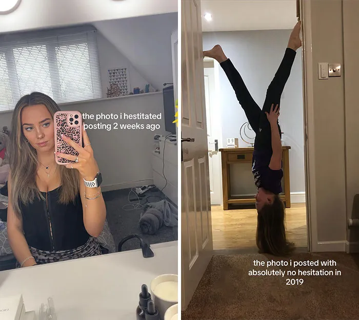 50 Hilarious Comparison Pics Of Normal Photos People Were Afraid To Post And Silly Ones They Did