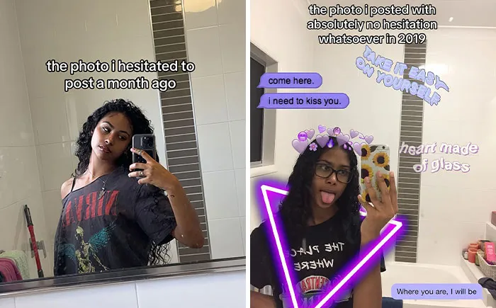50 Hilarious Comparison Pics Of Normal Photos People Were Afraid To Post And Silly Ones They Did