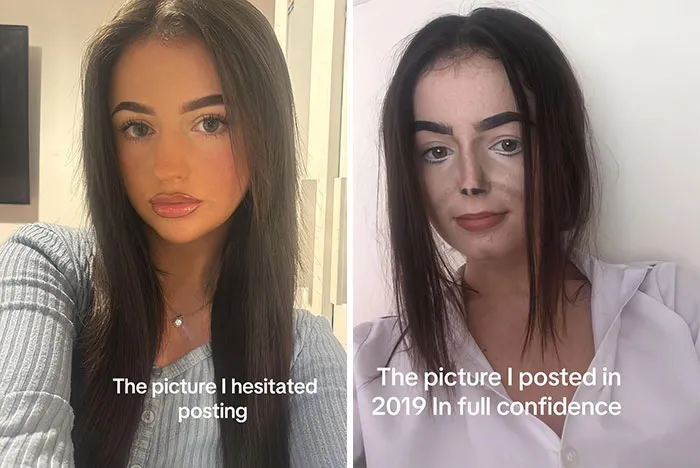 50 Hilarious Comparison Pics Of Normal Photos People Were Afraid To Post And Silly Ones They Did