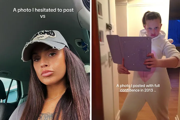 50 Hilarious Comparison Pics Of Normal Photos People Were Afraid To Post And Silly Ones They Did