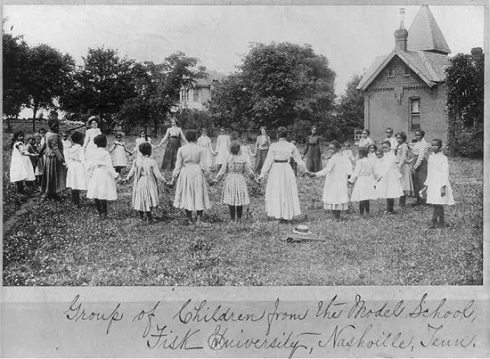 Group Of Children From The Model School, Fisk University, Nashville Tenn