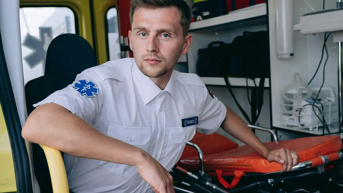 Exhausted Paramedic Attends Birthday In Work Gear, SIL Melts Down, He Breaks Down In Tears