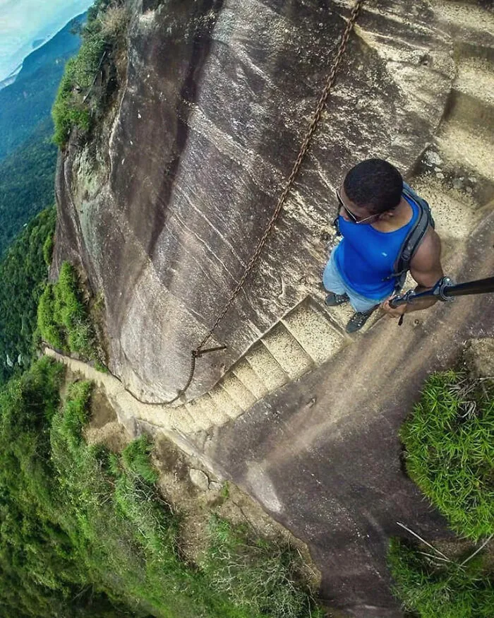 This Stair Is At "Pico Da Tijuca", Rio De Janeiro, Brasil