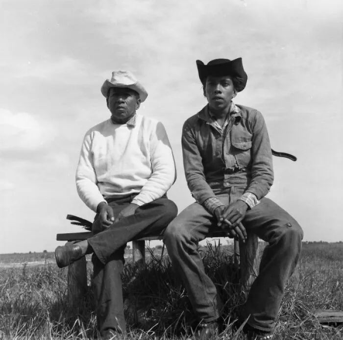 Mikasuki Indian Cowboys Stanford And Josie Jumper, Dania Reservation, 1958