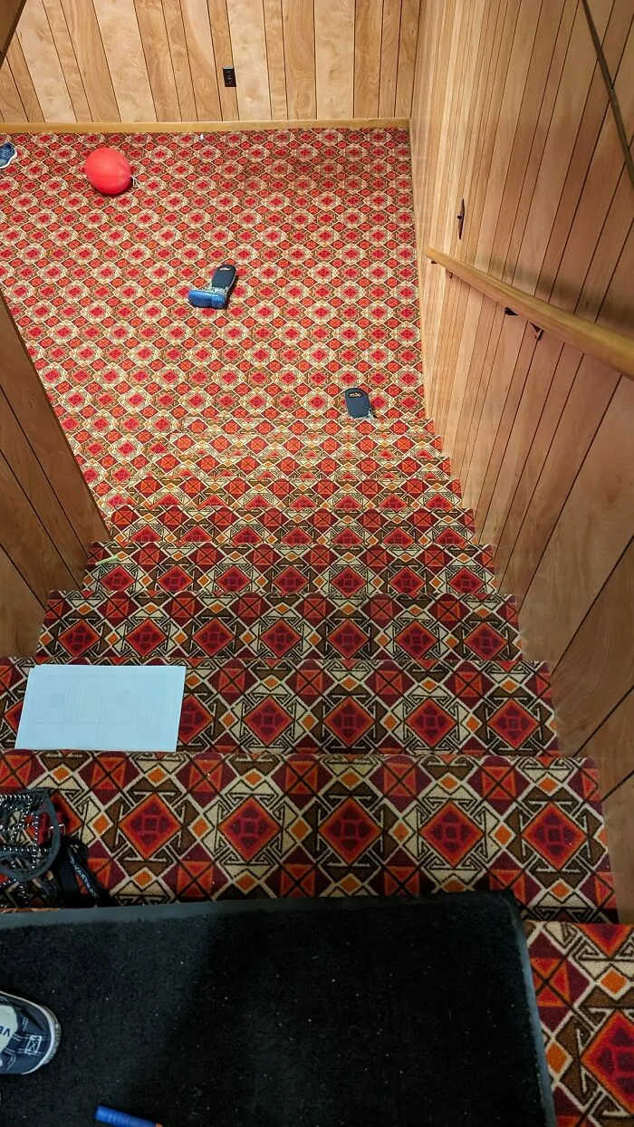 I Present To You, My Basement Steps
