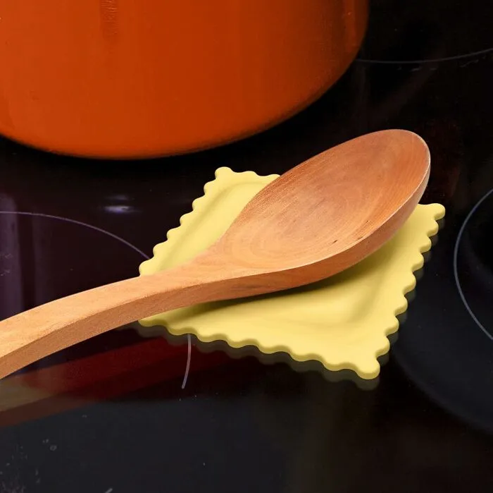 Your Messy Spoon Finally Has A Delicious-Looking Place To Chill Between Stirs, Because This <a Style="Display:inline;" Href="Https://Www.amazon.com/Fred-Sauced-Ravioli-Spoon-Rest/Dp/B00qycbk48?pd_rd_w=cbhpq&content-ID=amzn1.sym.1e663cd3-Beea-48b7-987b-351c91bdaa53&pf_rd_p=1e663cd3-Beea-48b7-987b-351c91bdaa53&pf_rd_r=5ssfvgk45g3r8mtbrn58&pd_rd_wg=613fu&pd_rd_r=4d4ea762-21cf-416c-A884-Fece54e57aa0&pd_rd_i=b00qycbk48&th=1&linkcode=ll1&tag=bpmonkey-20&linkid=703a1f341088d1de704254b914587d25&language=en_us&ref_=as_li_ss_tl" Target="_blank">    <span Style="Font: Inherit; Color: #d74b1f;"> Ravioli Spoon Rest </Span> Is What Pasta Dreams Are Made Of