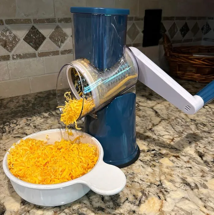 The Power To Never Say 'When' Is Finally In Your Hands With A <a Style="Display:inline;" Href="Https://Www.amazon.com/Geedel-Graters-Mandoline-Interchangeable-Vegetables/Dp/B07p6g5l35?ie=utf8&th=1&linkcode=ll1&tag=bpbison-20&linkid=411ce8185a48b33d13bc0eaf4cd5a8d1&language=en_us&ref_=as_li_ss_tl" Target="_blank">    <span Style="Font: Inherit; Color: #d74b1f;"> Rotary Cheese Grater </Span>