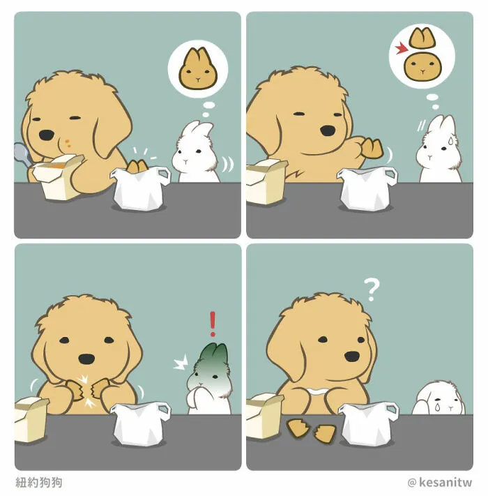 20 New Fun Comics By Kesanitw Featuring Cute Human-Like Animals