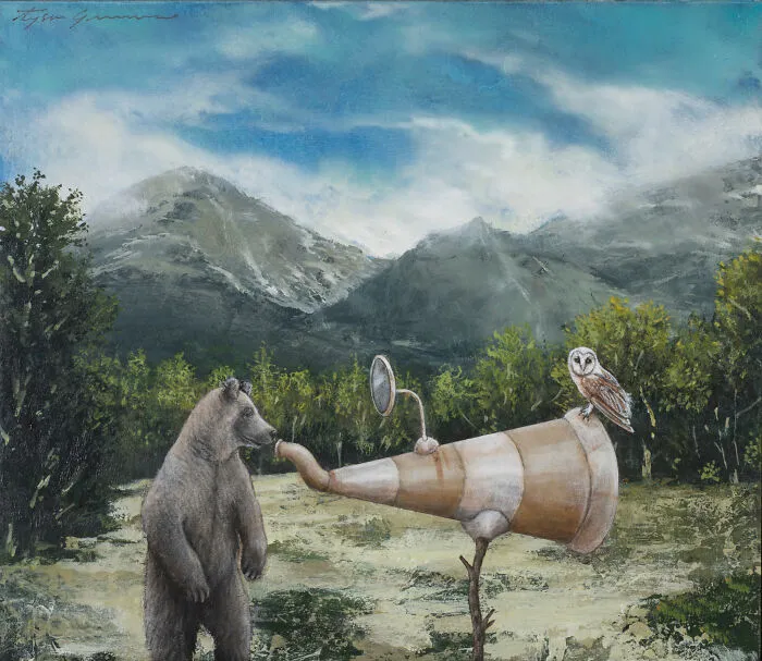 20 Dreamlike Paintings By Tyson Grumm Where "Strange Events Quietly Take Center Stage"