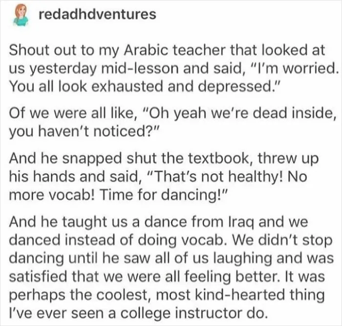 Dancing Teacher