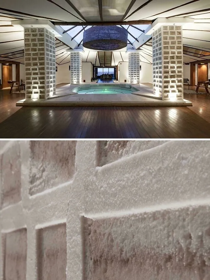 The "Palace Of Salt" In Bolivia Is The World's First Hotel Made Of Salt