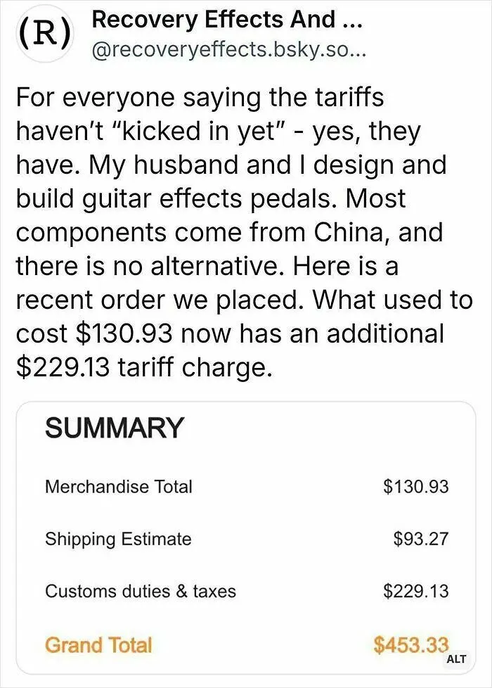 “Tariffs Just Got Real”: 30 Blood-Boiling Receipts As USA Is Paying For Their Votes