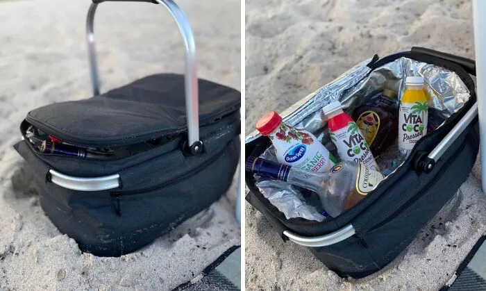 This<a Style="Display:inline;" Href="Https://Www.amazon.com/Allcamp-Insulated-Cooler-Folding-Collapsible/Dp/B01le7bbl4?ie=utf8&th=1&linkcode=ll1&tag=bpraccoon-20&linkid=fd4fdd9e911d6a62125296eaa2a44e6c&language=en_us&ref_=as_li_ss_tl" Target="_blank"> <span Style="Font: Inherit; Color: #d74b1f;"> Collapsible Insulated Picnic Basket/Cooler Combo</Span> Is The Transformer Of Outdoor Dining, Starting As A Sleek Carrier And Then Bam, It's Party Time For Your Chilled Drinks And Snacks, Folding Away Neatly When The Feast Is Over