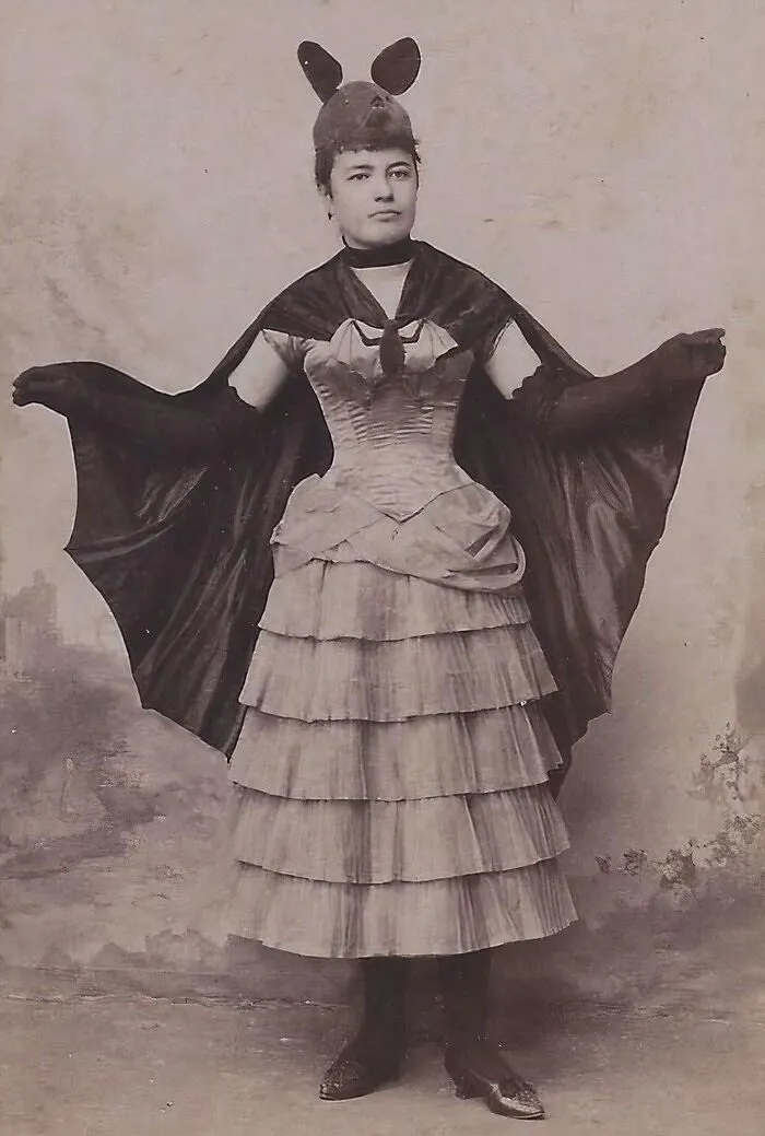 I'll See Your 1876 Batman And Raise You Victorian Era Bat Woman
