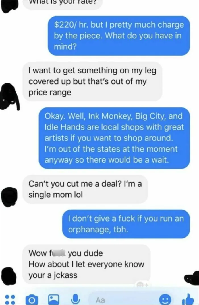 Making Yourself Look Pretty Bad Here