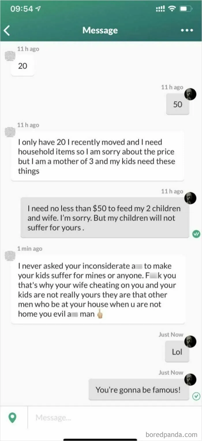 For A $60 Table