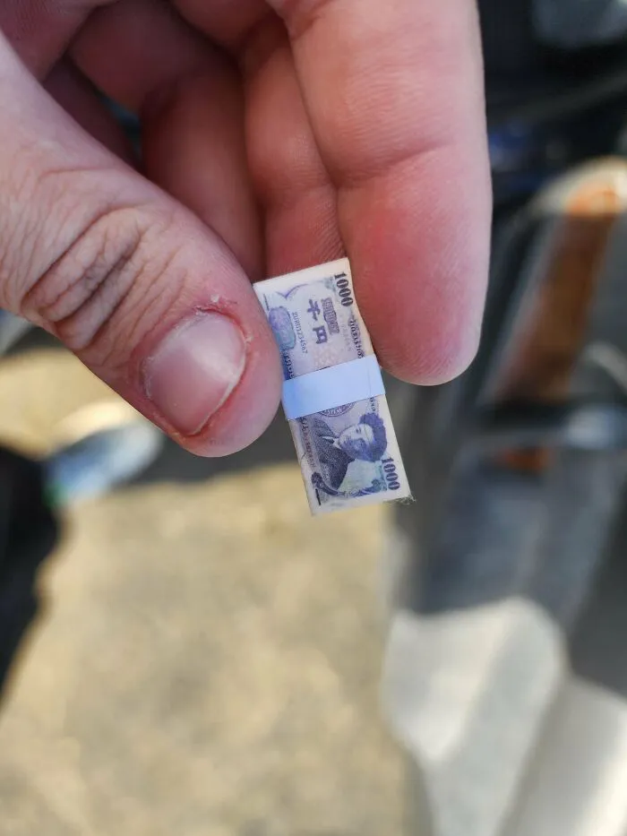 What Is This Weird Little Wad Of Cash