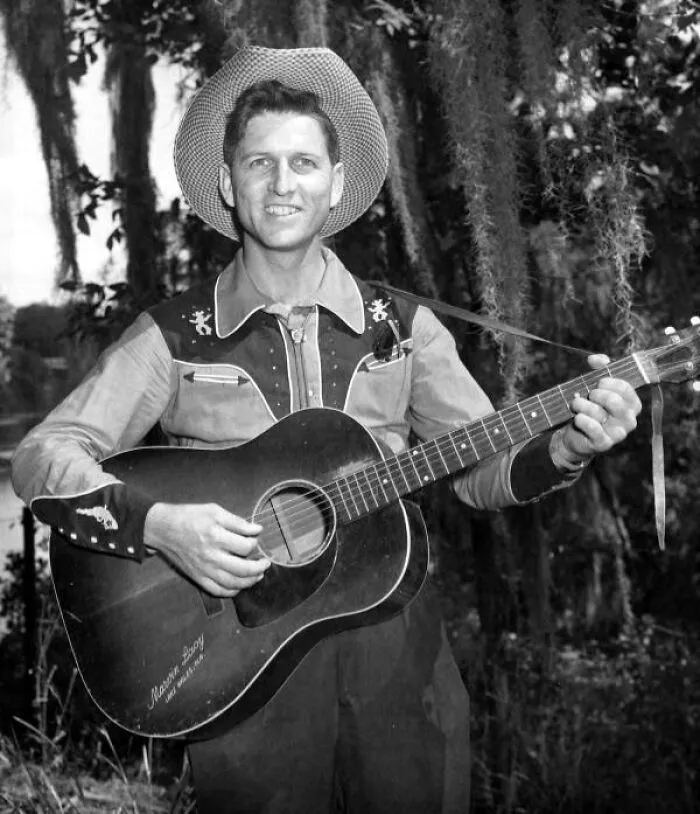 Marvin Lacy At The Florida Folk Festival, White Springs, 1957