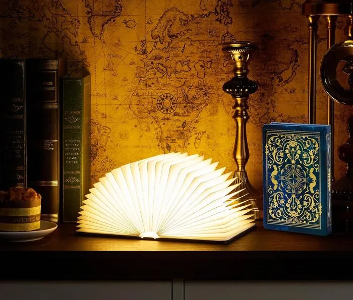 Your Guests Will Think You're Just Really Into Displaying Classic Literature Until You Flip Open This Surprisingly Bright <a Style="Display:inline;" Href="Https://Www.amazon.com/Foldable-Paper-Accessories-Embossed-Christmas/Dp/B0dfwl6jnv?crid=2wsest94zjrlf&dib=eyj2ijoimsj9.lkauif8qbumoalwu8xn9-U3tzvenfnbvricvka2kva_oybxwesfuqqhhusvid9m6w5-Vdrheqdmd4rx5zhitpnw5kdkpweebscg8dcx3dldixyifmycshspe6xopjzrsqbkl6dq5quilmlc9noabvwo4rpg2lt79csevlqcec9yc_lm5yiugcvfxlru9xx-K-Ciiytzx11b5c4pseivxkulmhjesl_py92gynrfei3cosn5xxudzirpkswdjvl4q_dgdqt82jqa2ozvjhz2_tthgluiijtwvq8xc6qxqtek.cmt-Yw_bmt7kwg2g59tpeibp9_jbta0pcfpak6cogbe&dib_tag=se&keywords=artsy+gifts&qid=1749542728&sprefix=artsy%2caps%2c208&sr=8-16&linkcode=ll1&tag=bphippopotamus-20&linkid=da8b33d5a35ae782d6987cc3f4980d2d&language=en_us&ref_=as_li_ss_tl" Target="_blank"><span Style="Font: Inherit; Color: #d74b1f;"> Book Lamp</Span> And Blow Their Minds A Little