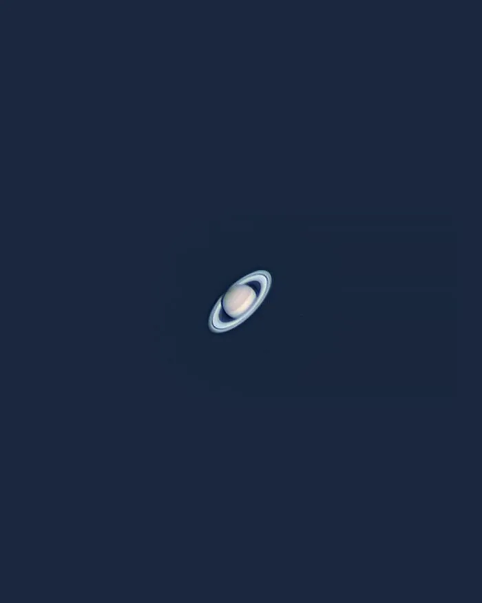 A Picture Of Saturn I Took After Sunrise
