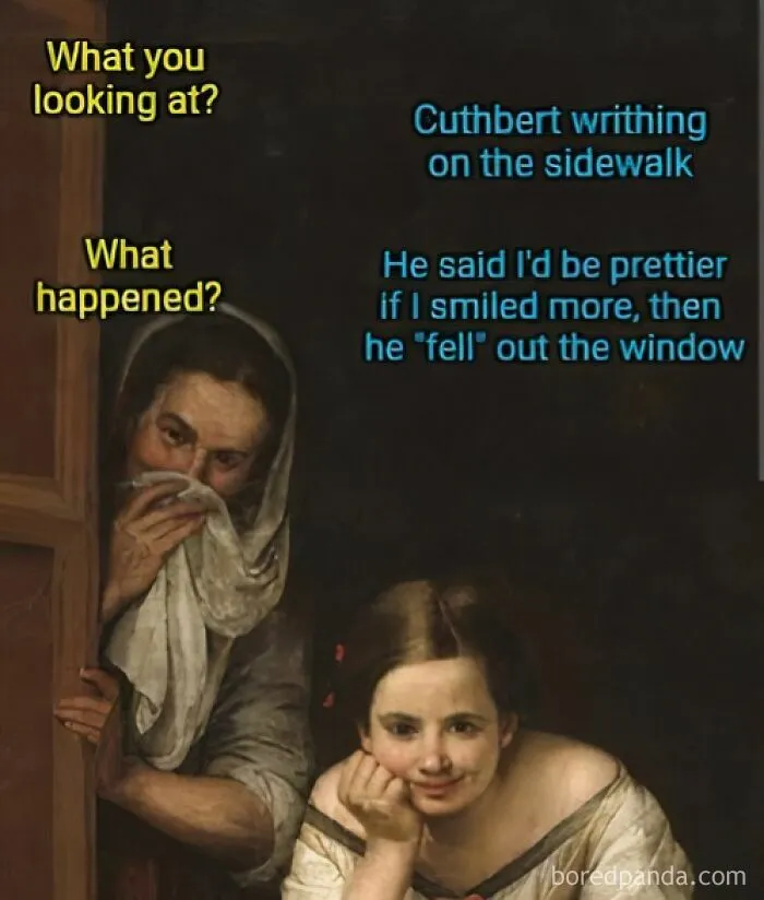 50 Hilarious Classical Art Memes That Deserve A Museum Of Their Own (New Pics)