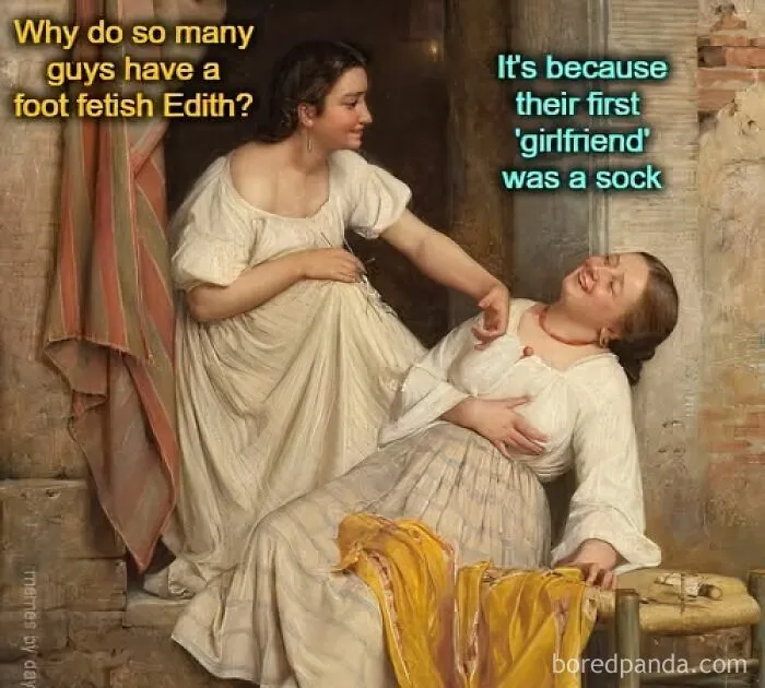 50 Hilarious Classical Art Memes That Deserve A Museum Of Their Own (New Pics)