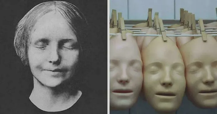 El rostro del maniquí de entrenamiento de RCP está fabricado originalmente a partir de una «máscara mortuoria» hecha de una joven desconocida que se ahogó en el río Sena a finales de la década de 1880 y que probablemente se suicidó