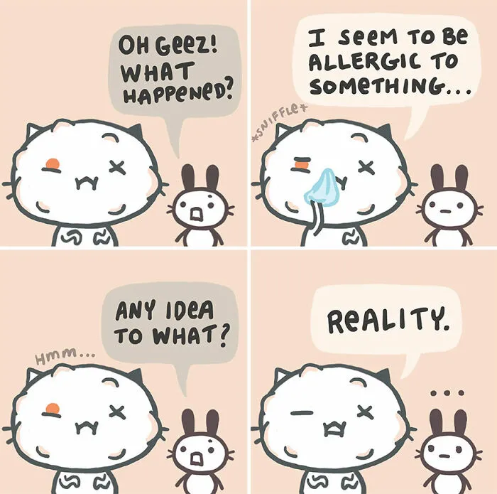 Artist Created 33 New Comics Showing That Life With Cats Is Equal Parts Adorable And Absurd