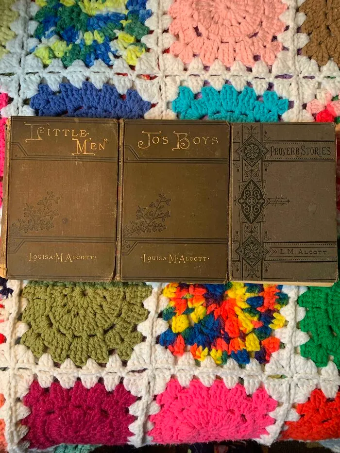 The Louisa M Alcott First Editions Found In The Century Home I Acquired. Rare Book Lottery Won