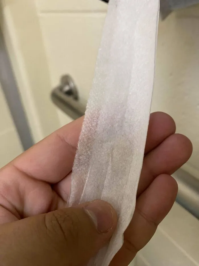 El papel higiénico en mi trabajo