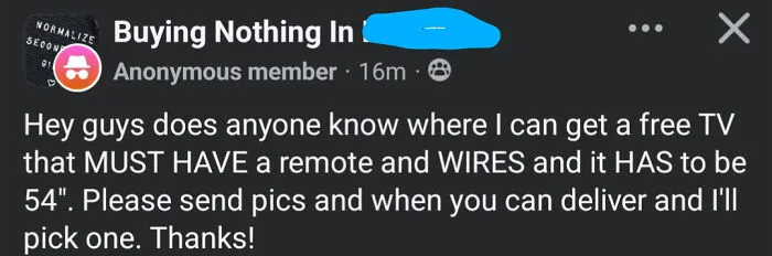 Send Me TV Options And Deliver The One I Want To My House