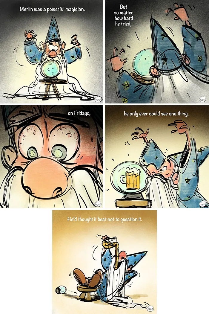 These Comics By Sarah Vettori Mix Fantasy And Real Life Perfectly (40 Pics)