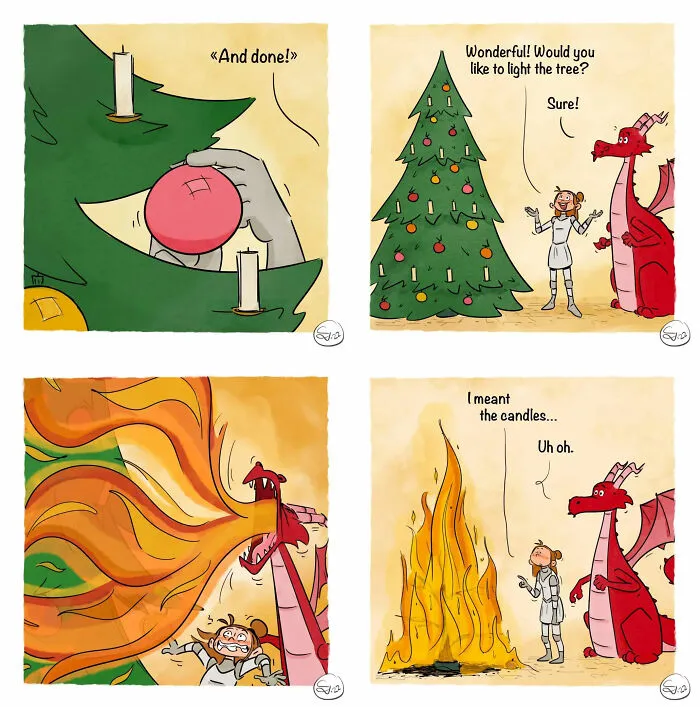 These Comics By Sarah Vettori Mix Fantasy And Real Life Perfectly (40 Pics)