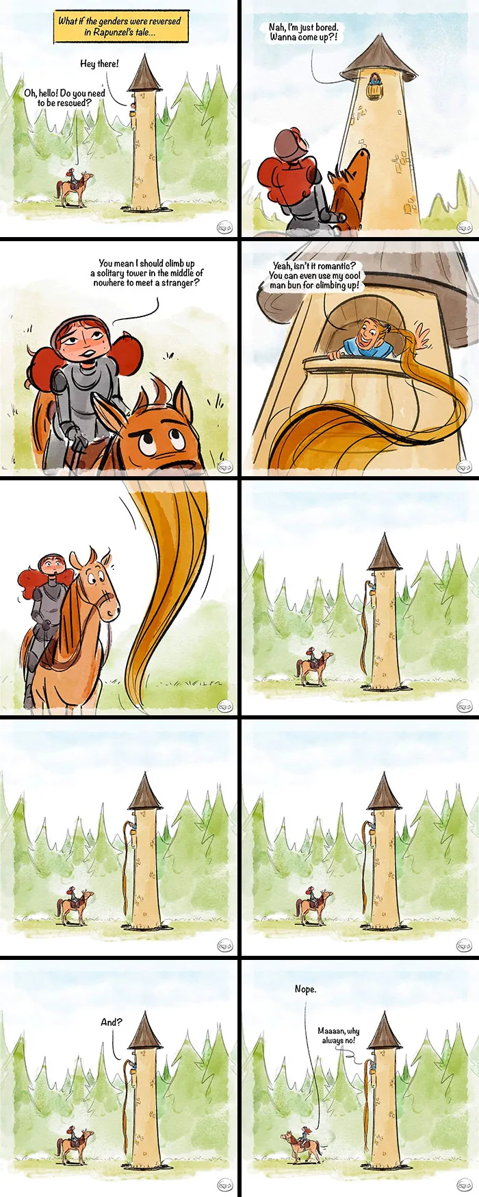 These Comics By Sarah Vettori Mix Fantasy And Real Life Perfectly (40 Pics)