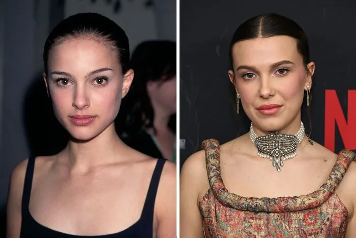 Natalie Portman y Millie Bobby Brown