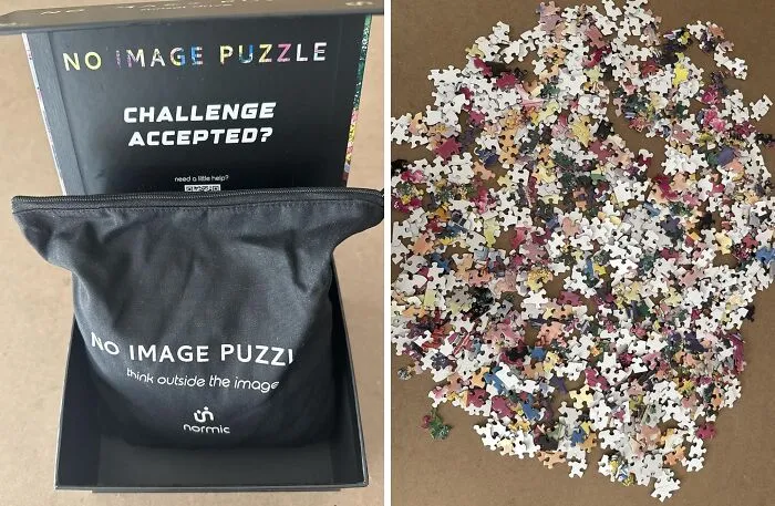 For The Puzzle Purist Who Scoffs At Helpful Pictures And Embraces Pure, Unadulterated Brain-Bending Frustration (Followed By Glorious Triumph), There's This Ultimate Challenge: <a Style="Display:inline;" Href="Https://Www.amazon.com/Normic-Irregular-Difficult-Difficulty-Rompecabezas/Dp/B0d2nwfbs6?ie=utf8&th=1&linkcode=ll1&tag=bpkoala-20&linkid=c00240dc67ca8bbac5dcaf7f2656c551&language=en_us&ref_=as_li_ss_tl" Target="_blank"><span Style="Font: Inherit; Color: #d74b1f;"> A "No Image" Jigsaw</Span>